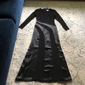 Lauren by Ralph Lauren Black evening gown